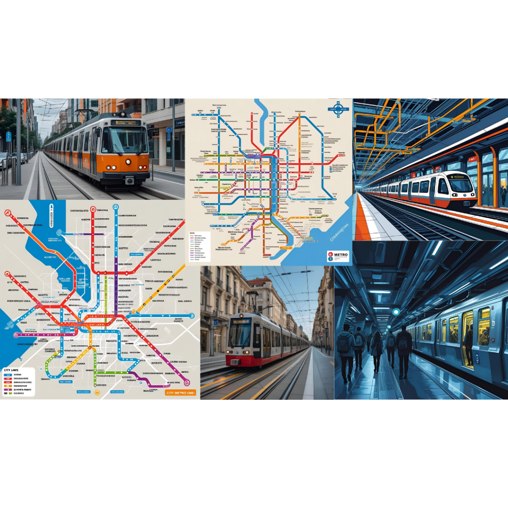 RAYLARIN ÜZERİNDE, YERİN İSE ALTINDA:&nbsp;METRO