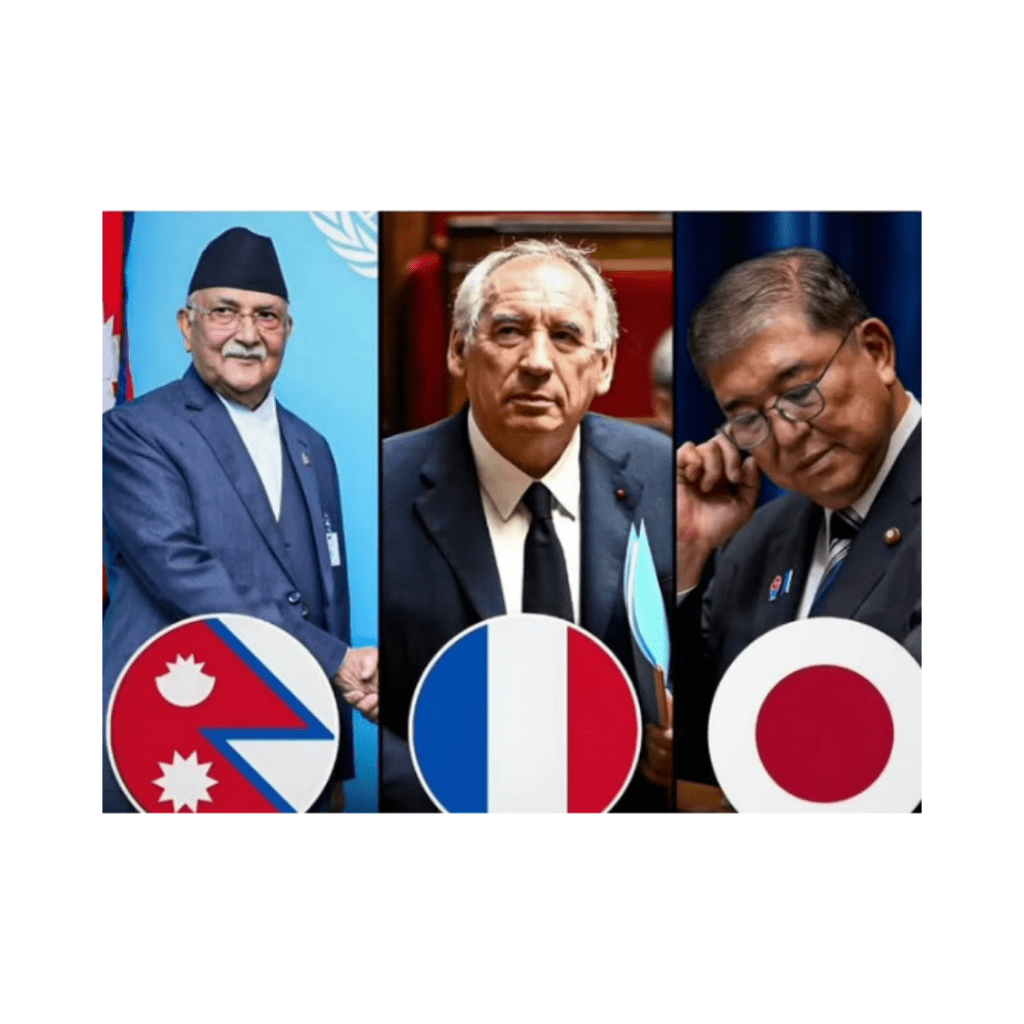 3 GÜNDE 3 ÜLKEDE 3 HÜKÜMET DÜŞTÜ: FRANSA, JAPONYA VE NEPAL’DE NELER&nbsp;OLUYOR?